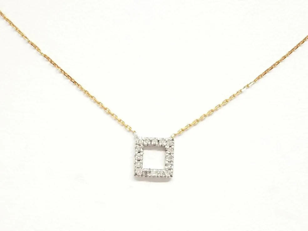 Collier Or rose Diamant
