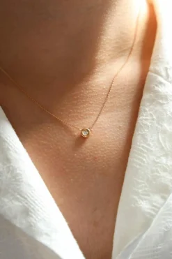 Collier Or rose Diamant