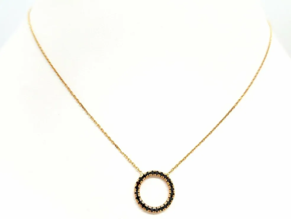 Collier Or rose Diamant