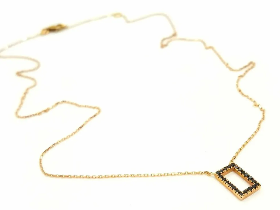 Collier Or rose Diamant