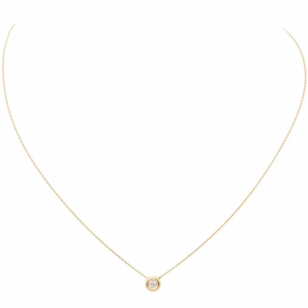 Collier Or rose Diamant