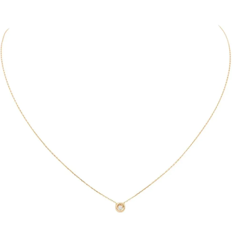 Collier Or rose Diamant