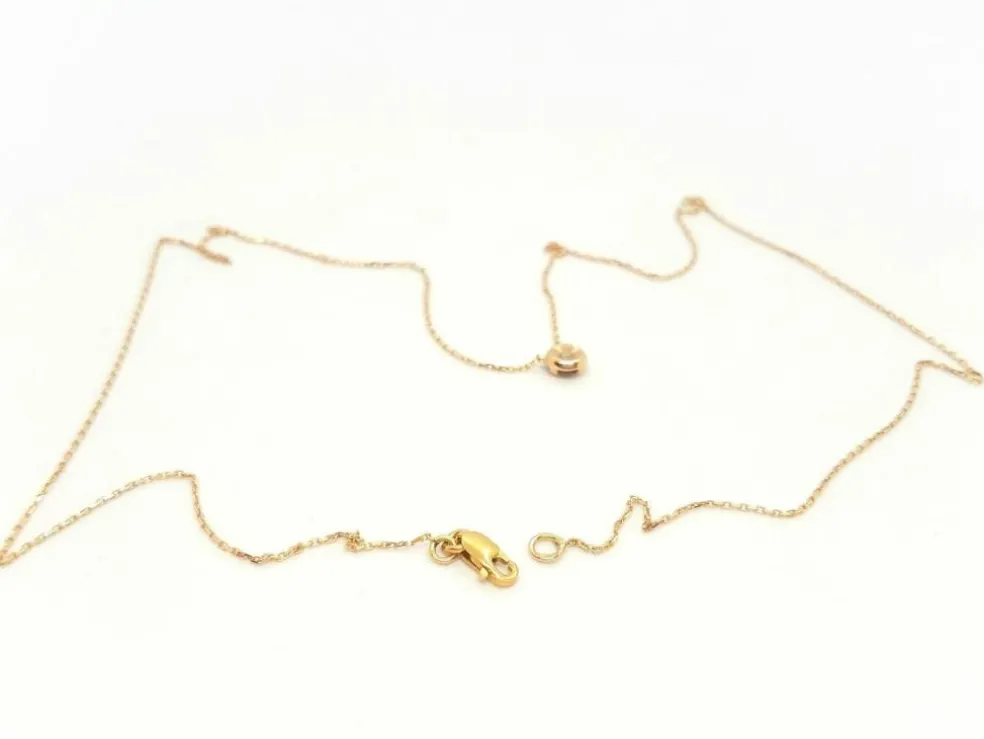 Collier Or rose Diamant