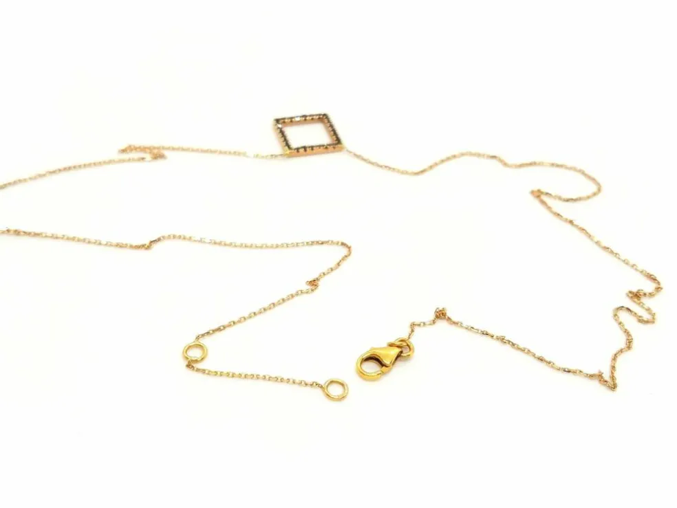 Collier Or rose Diamant
