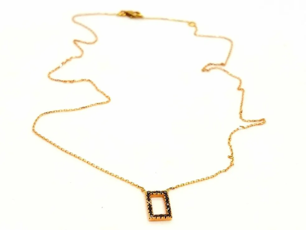 Collier Or rose Diamant
