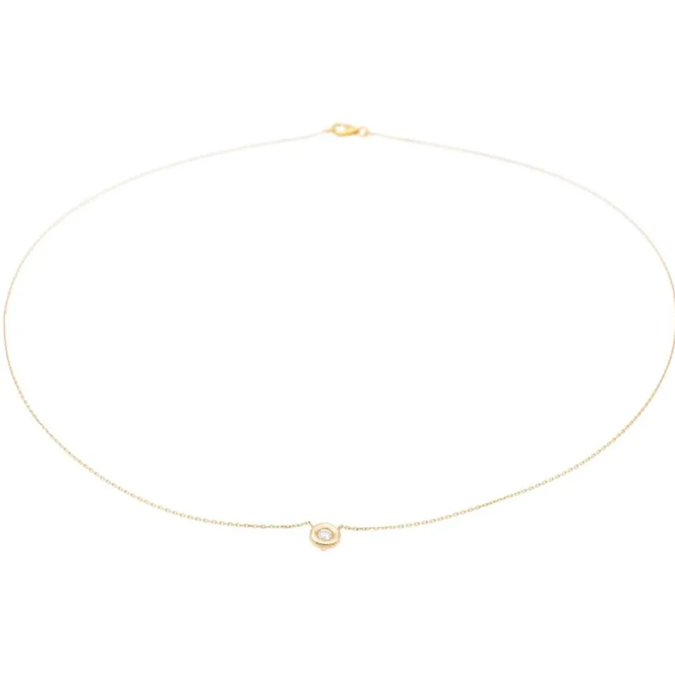 Collier Or rose Diamant