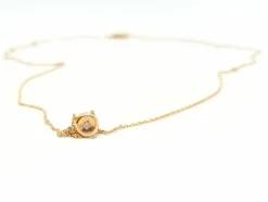 Collier Or rose Diamant