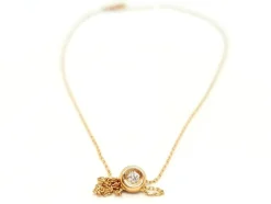 Collier Or rose Diamant