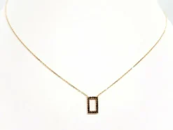 Collier Or rose Diamant