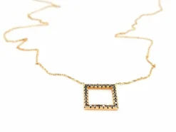 Collier Or rose Diamant