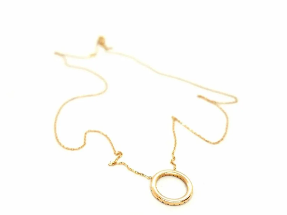 Collier Or rose Diamant