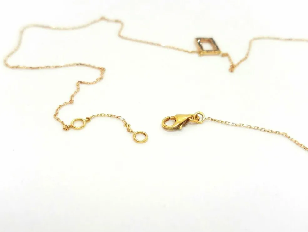 Collier Or rose Diamant