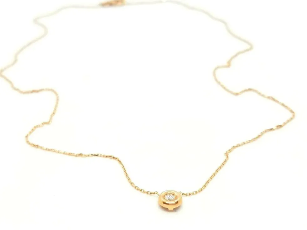 Collier Or rose Diamant
