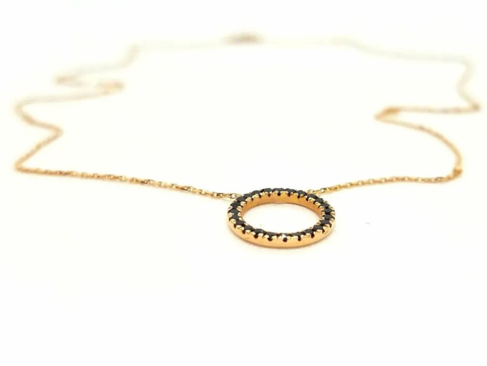 Collier Or rose Diamant