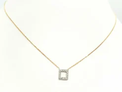Collier Or rose Diamant