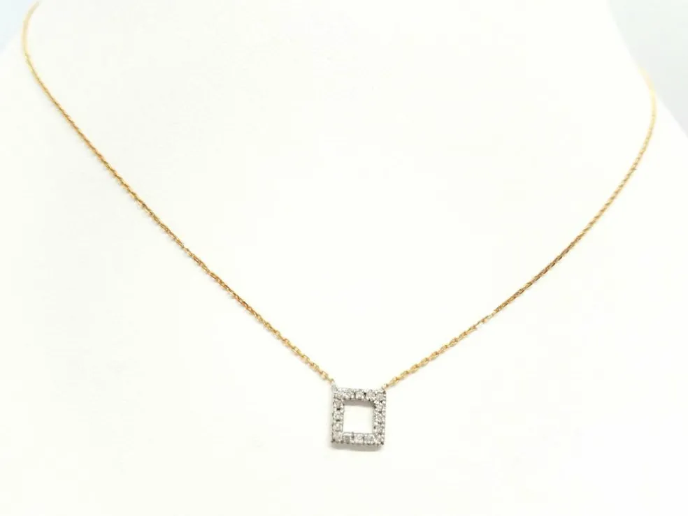 Collier Or rose Diamant