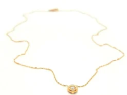 Collier Or rose Diamant