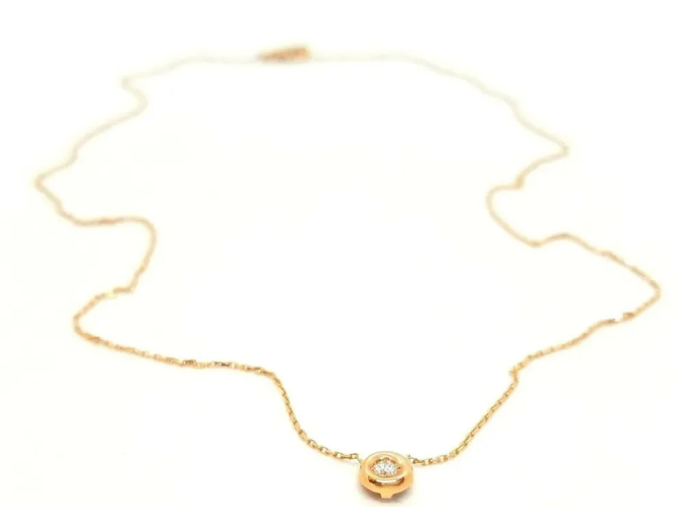 Collier Or rose Diamant