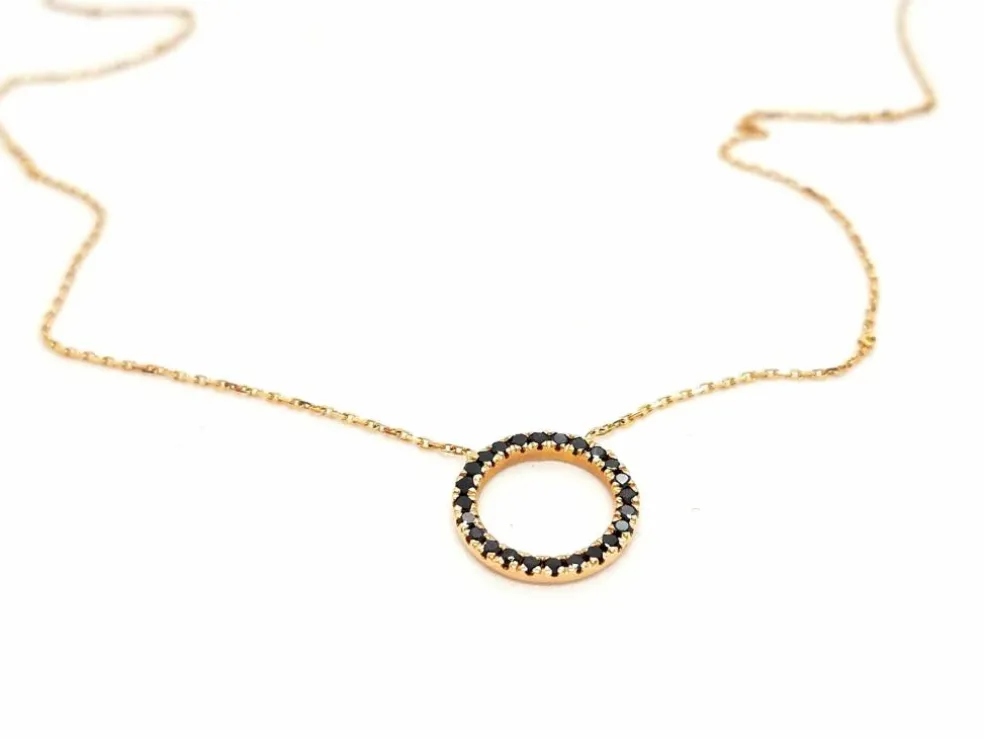 Collier Or rose Diamant
