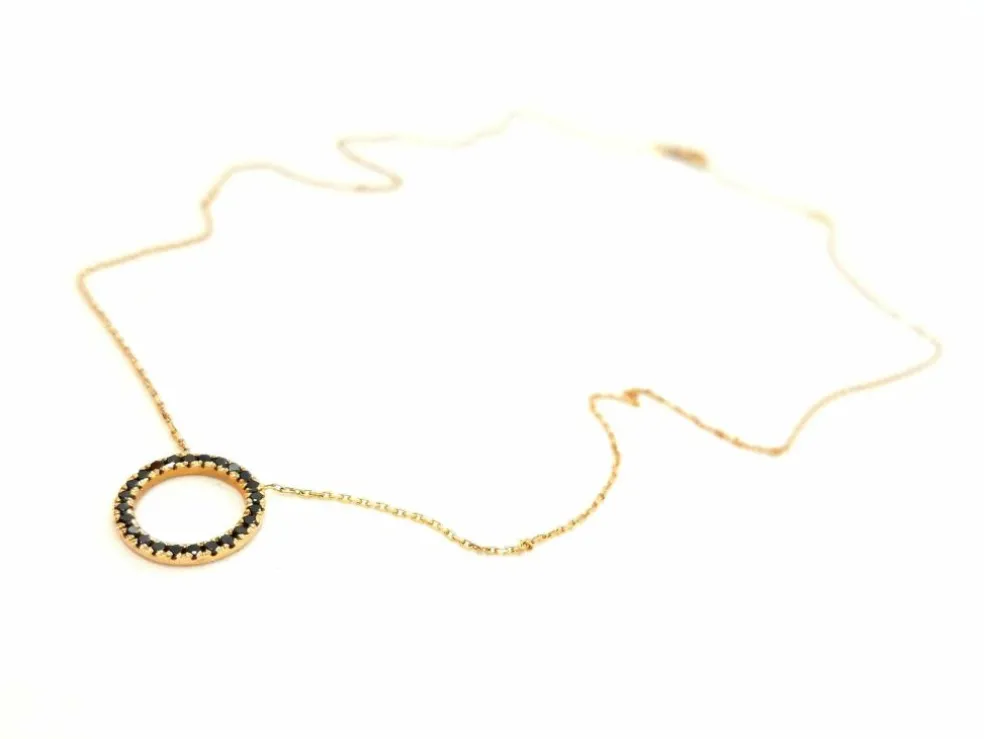 Collier Or rose Diamant