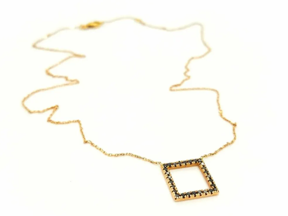 Collier Or rose Diamant