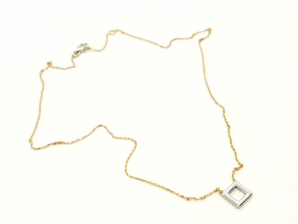 Collier Or rose Diamant
