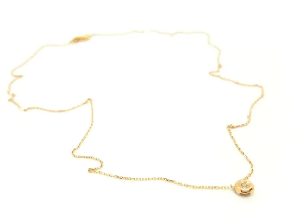Collier Or rose Diamant