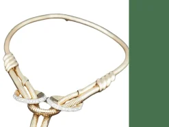 Collier or rose diamants
