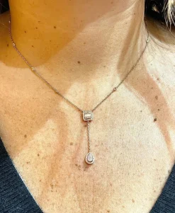 Collier Or rose Diamants