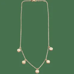 COLLIER OR ROSE ET DIAMANTS