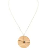 Collier Or rose oeil-de-Tigre