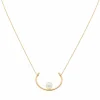 Collier Or rose Perle