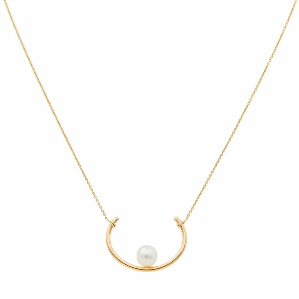 Collier Or rose Perle