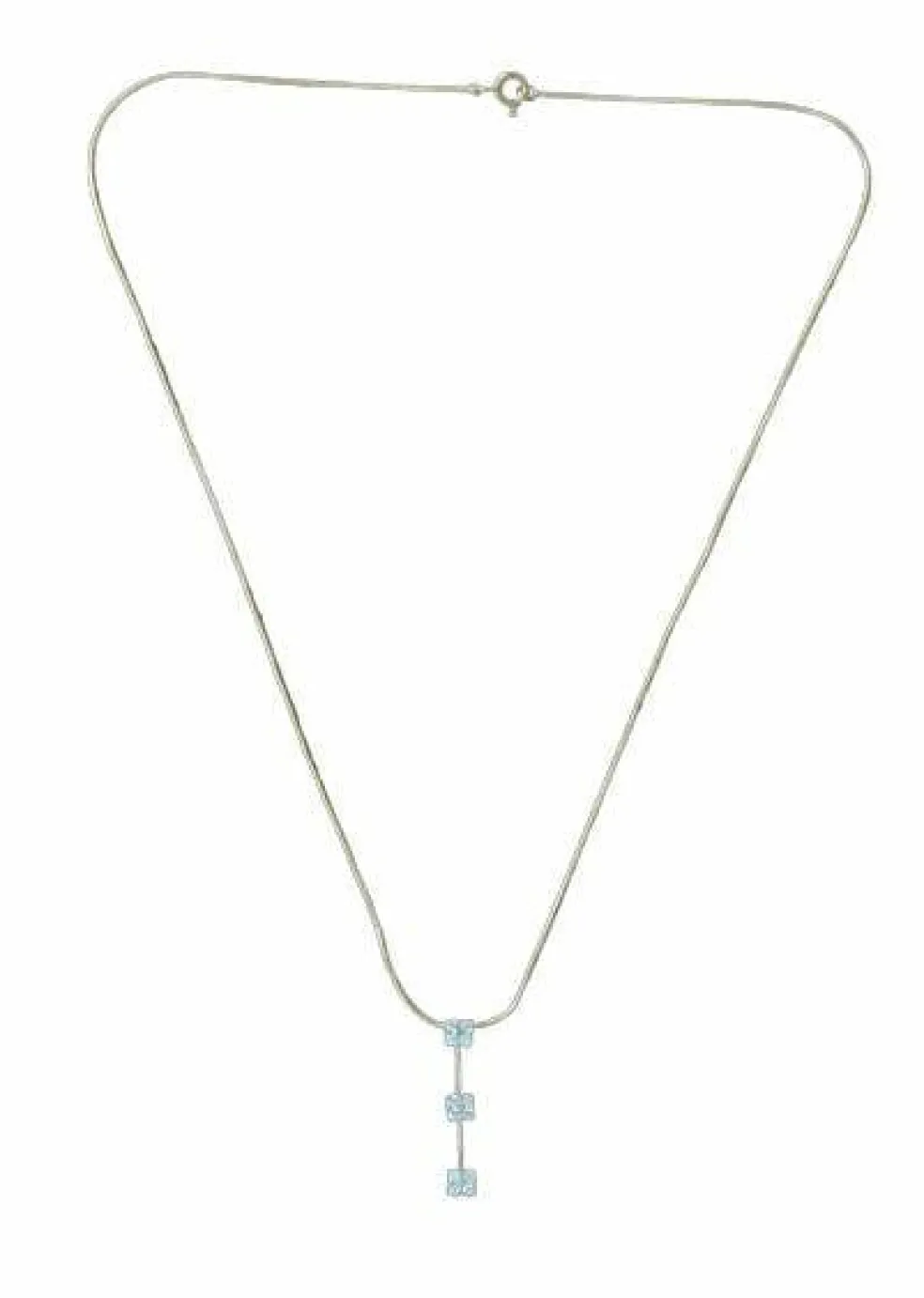 Collier Orné de Diamants Pavés
