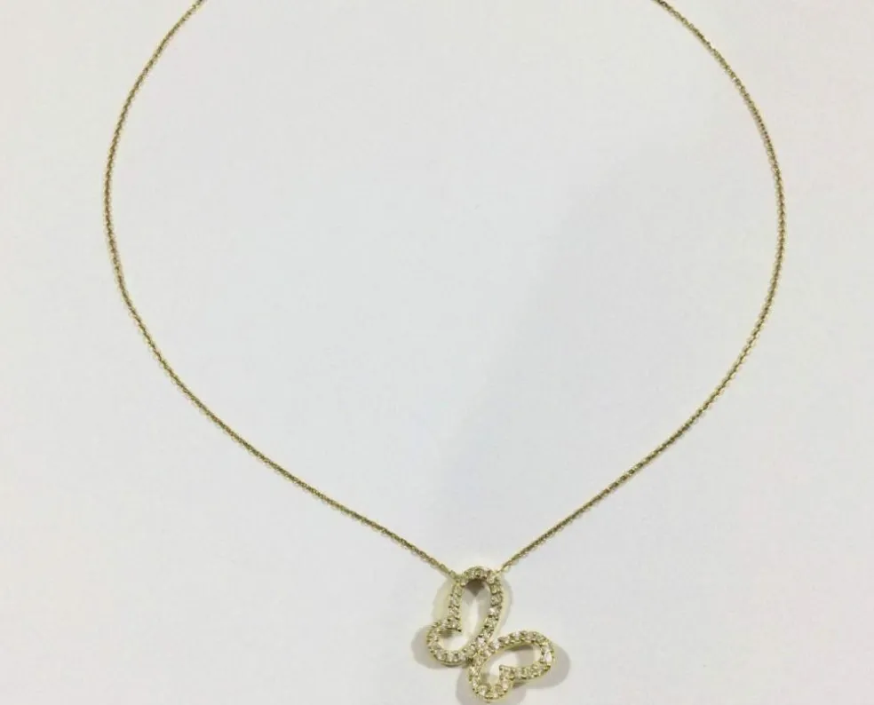 Collier Papillon