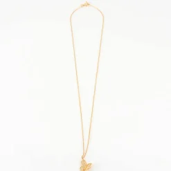 Collier papillon Or jaune Diamants