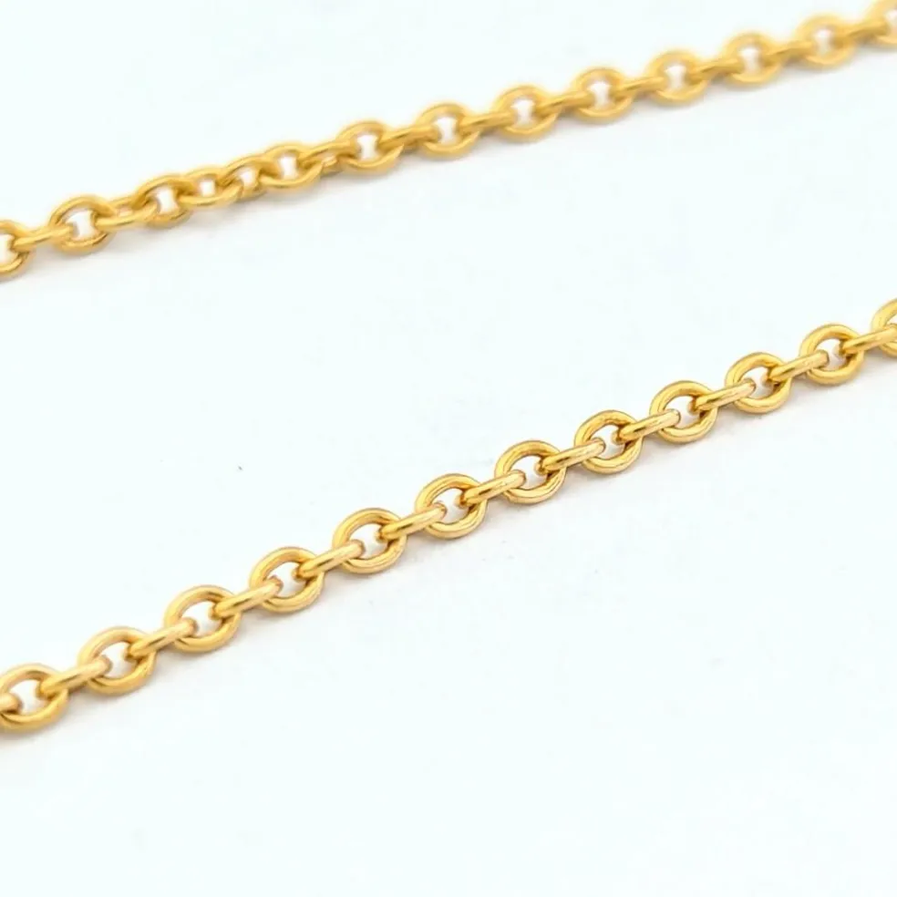Collier papillon or jaune et diamant