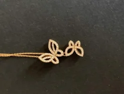 Collier Papillons Ponte Vecchio Or Jaune Diamants
