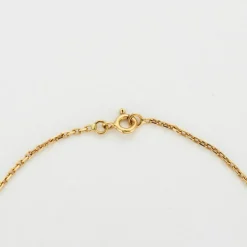 Collier pavé de diamants or jaune