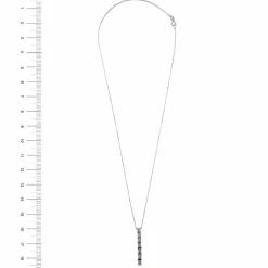 Collier pendentif 7 diamants