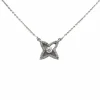 Collier Pendentif - Or blanc & Diamants