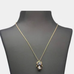 Collier pendentif 2 Ors Diamant