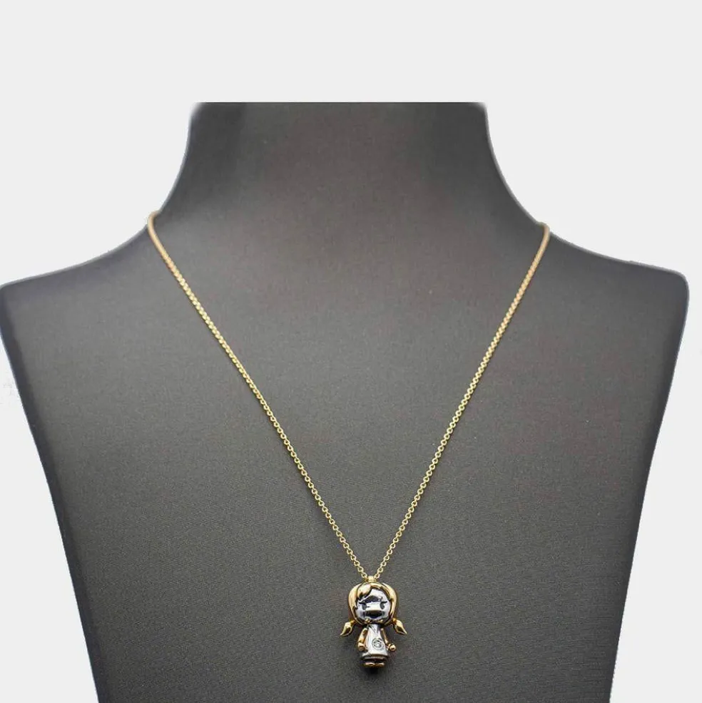 Collier pendentif 2 Ors Diamant