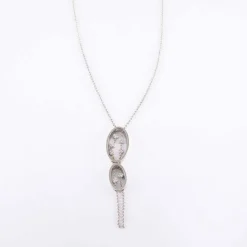 Collier Pendentif 2 ovales