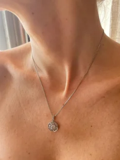 Collier pendentif Art Déco Diamant