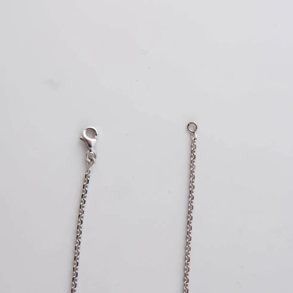 Collier Pendentif Coeurs entrelacés Diamants