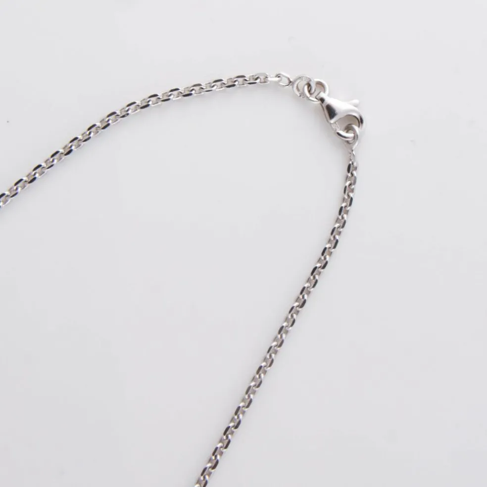 Collier Pendentif Coeurs entrelacés Diamants