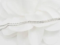 Collier pendentif dôme en or blanc et diamants