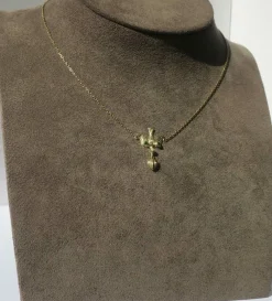 Collier pendentif en or jaune