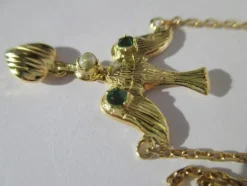 Collier pendentif en or jaune